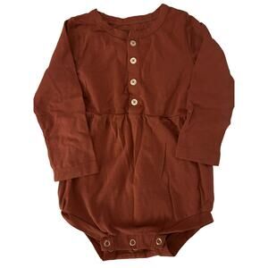 Kate Quinn Shirt Button Up Long Sleeve Onesie size 2t